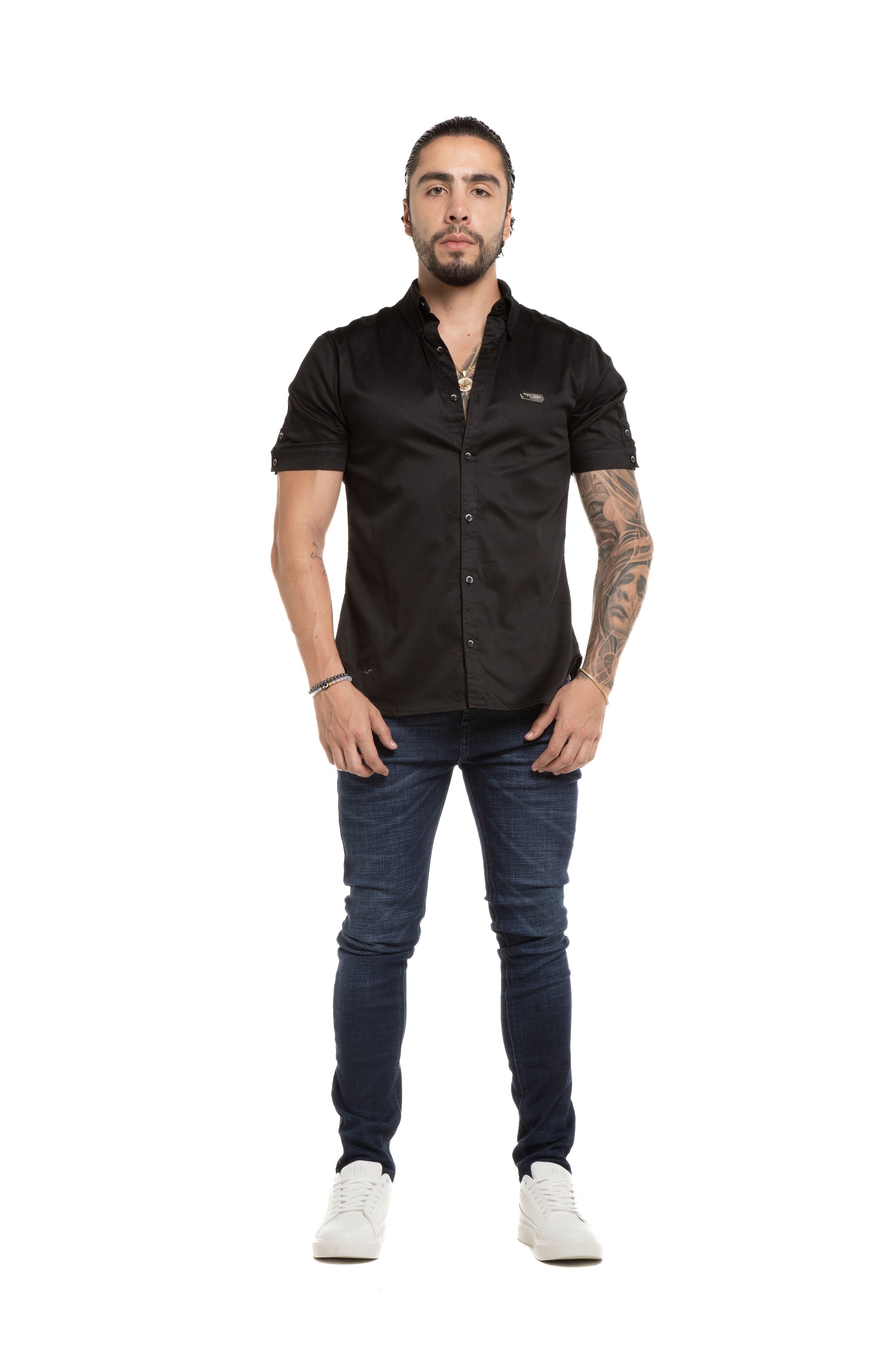 Camisa Slim Steel Rockstar