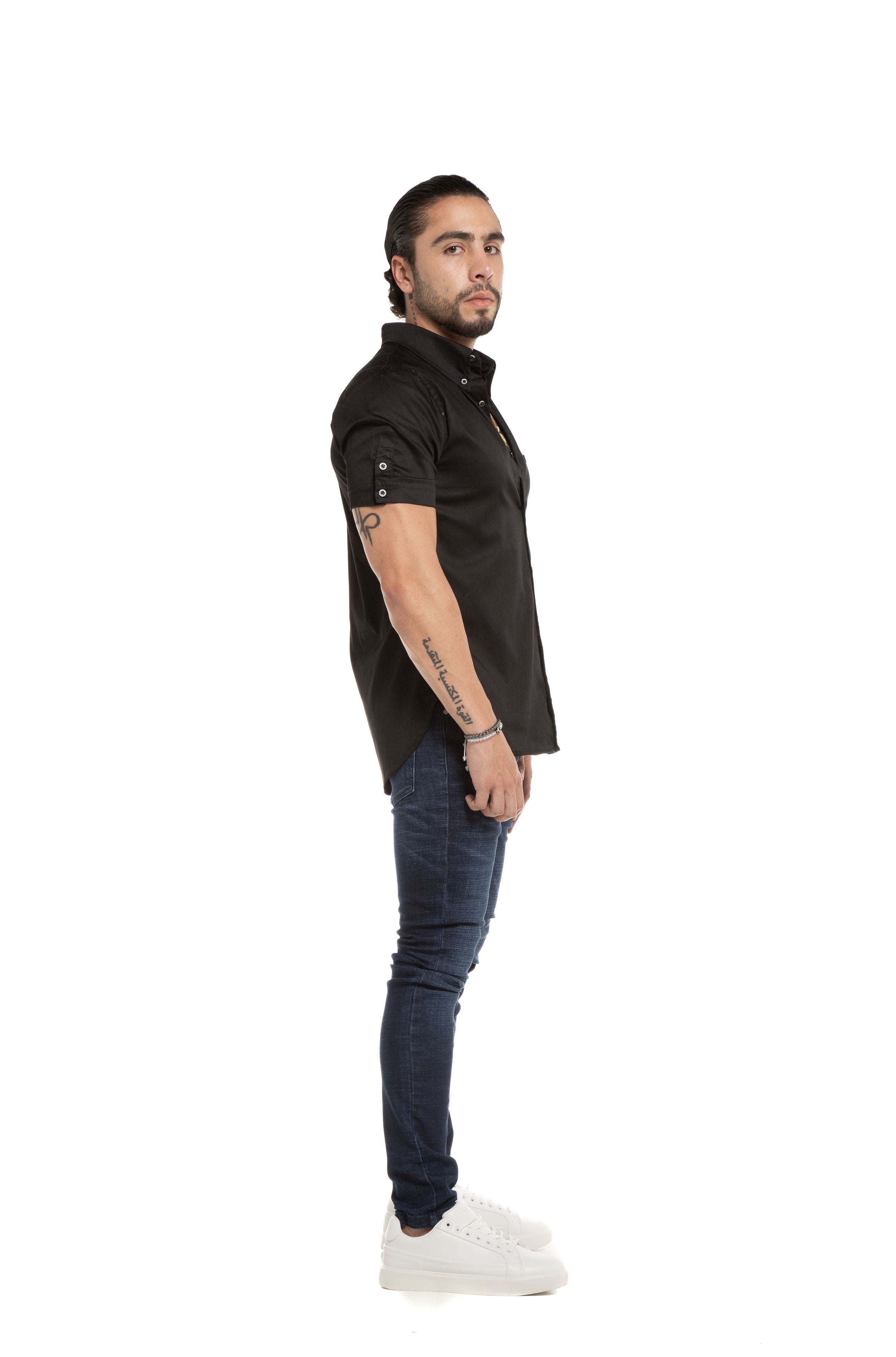 Camisa Slim Steel Rockstar