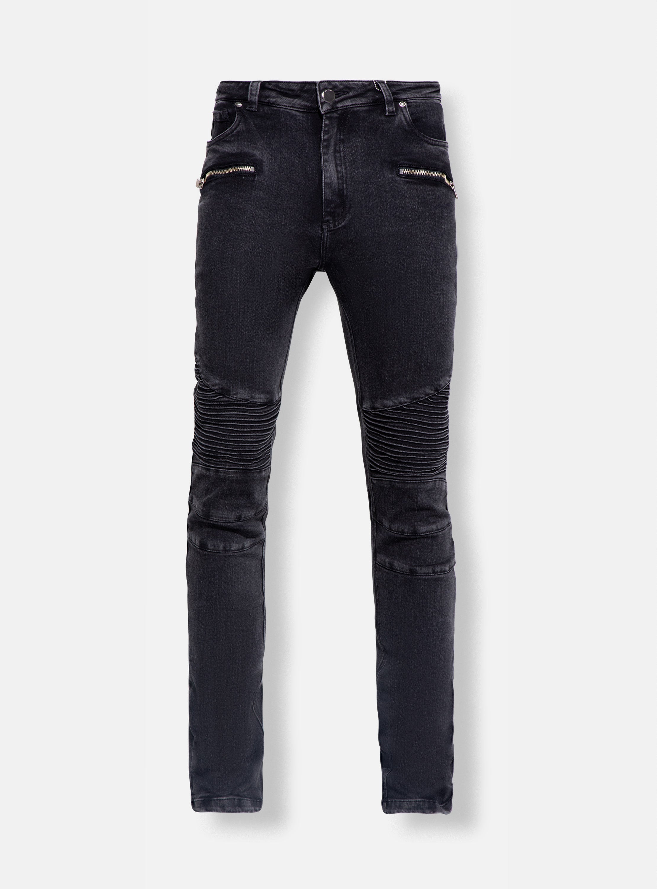 Jeans Biker Zip