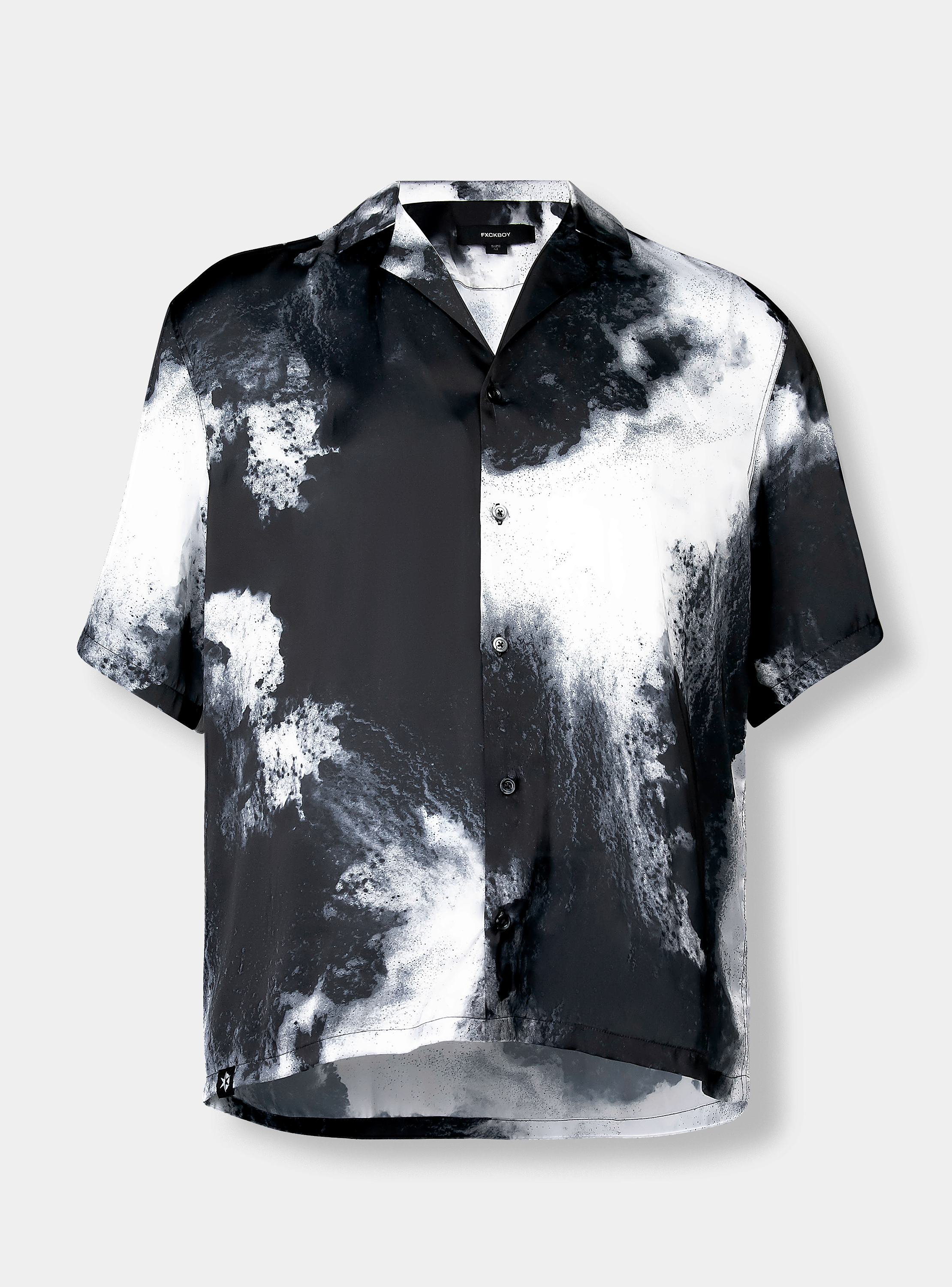 Camisa Satin Nebulosa