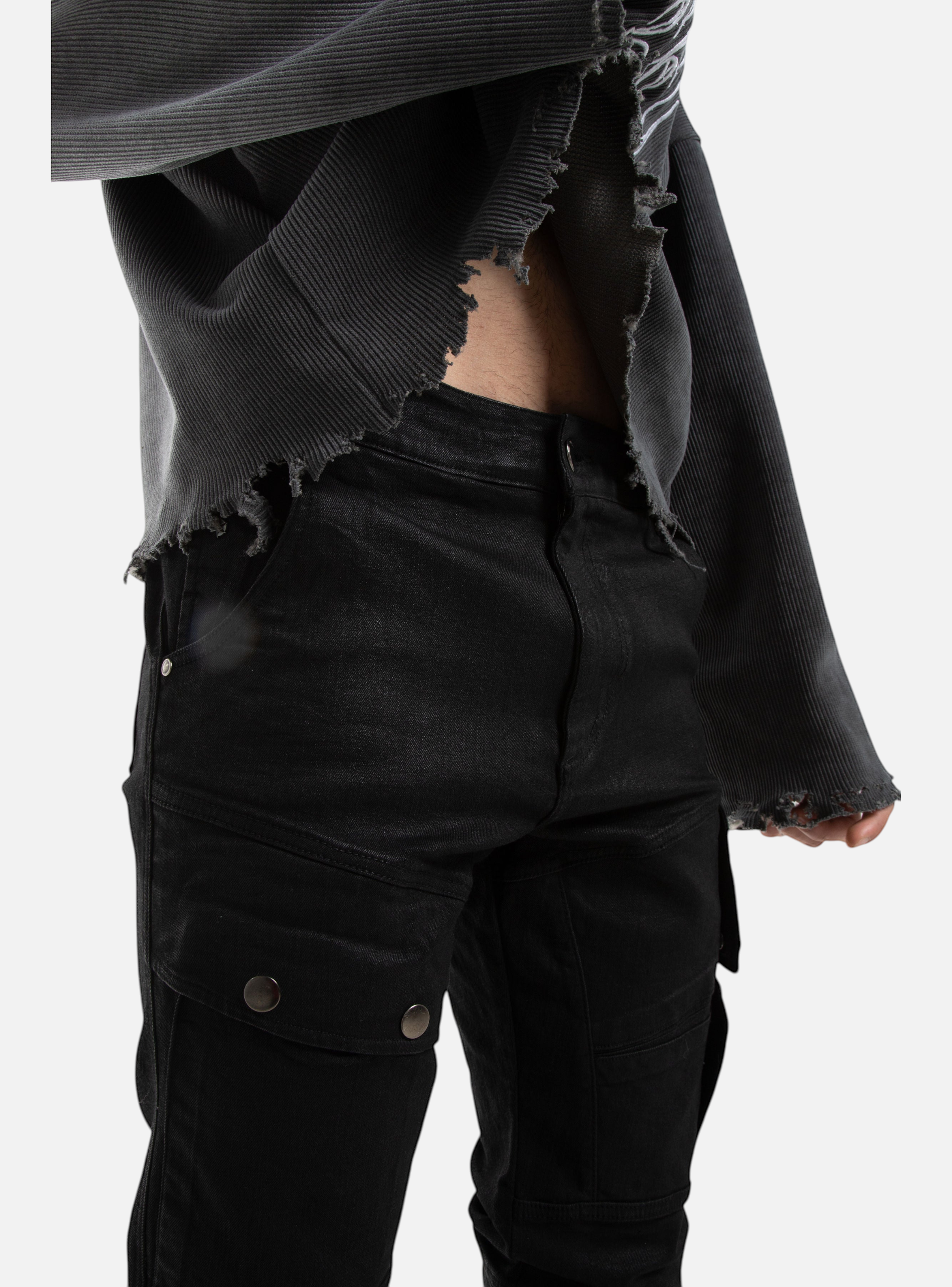Jeans Skinny Diagonal Cargo