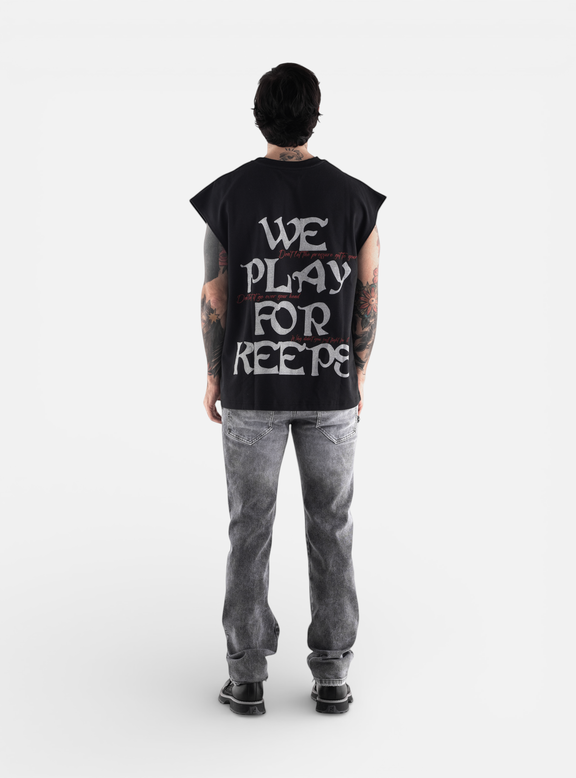 Jeans Slim Rude Patchwork