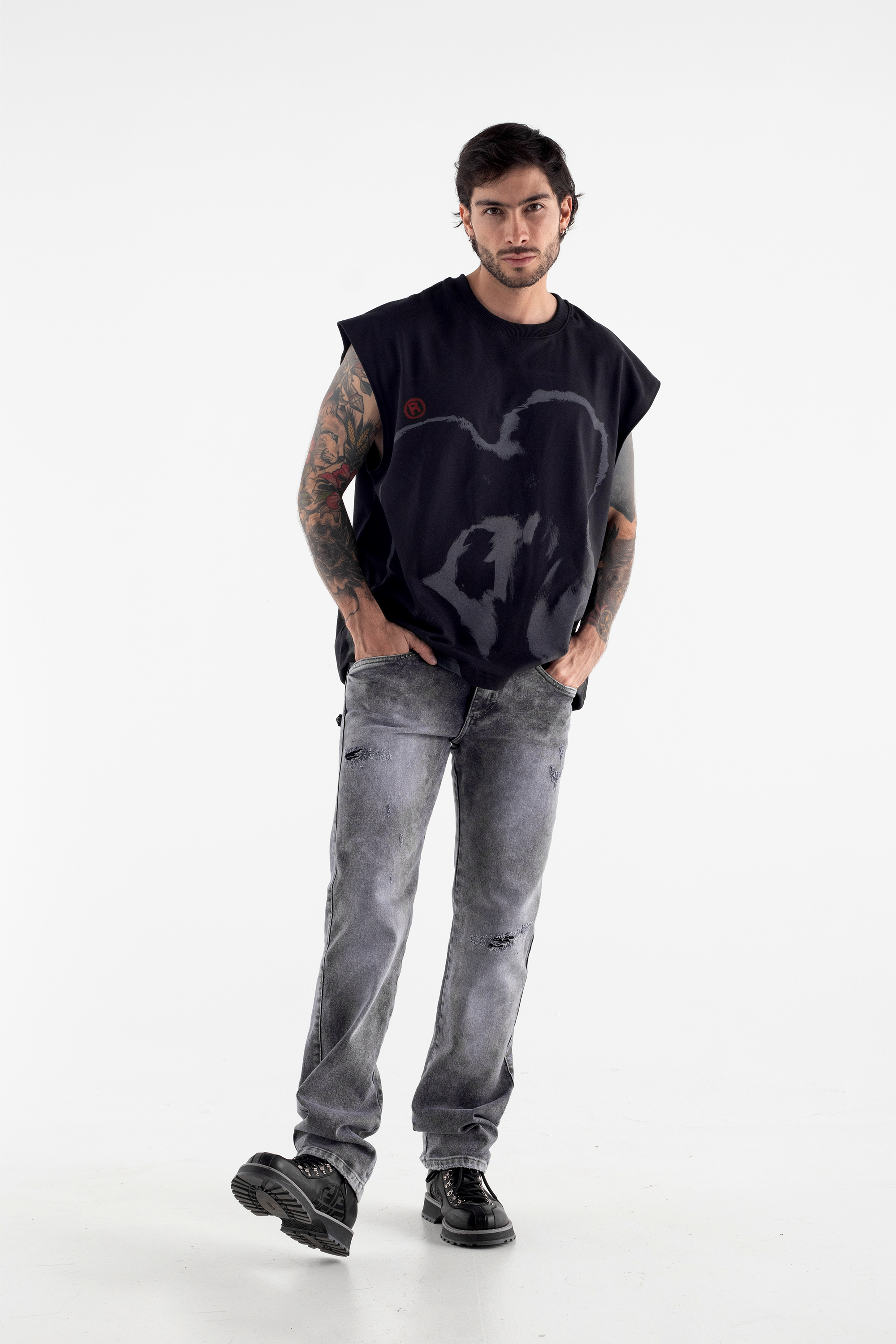Jeans Rude Patchwork