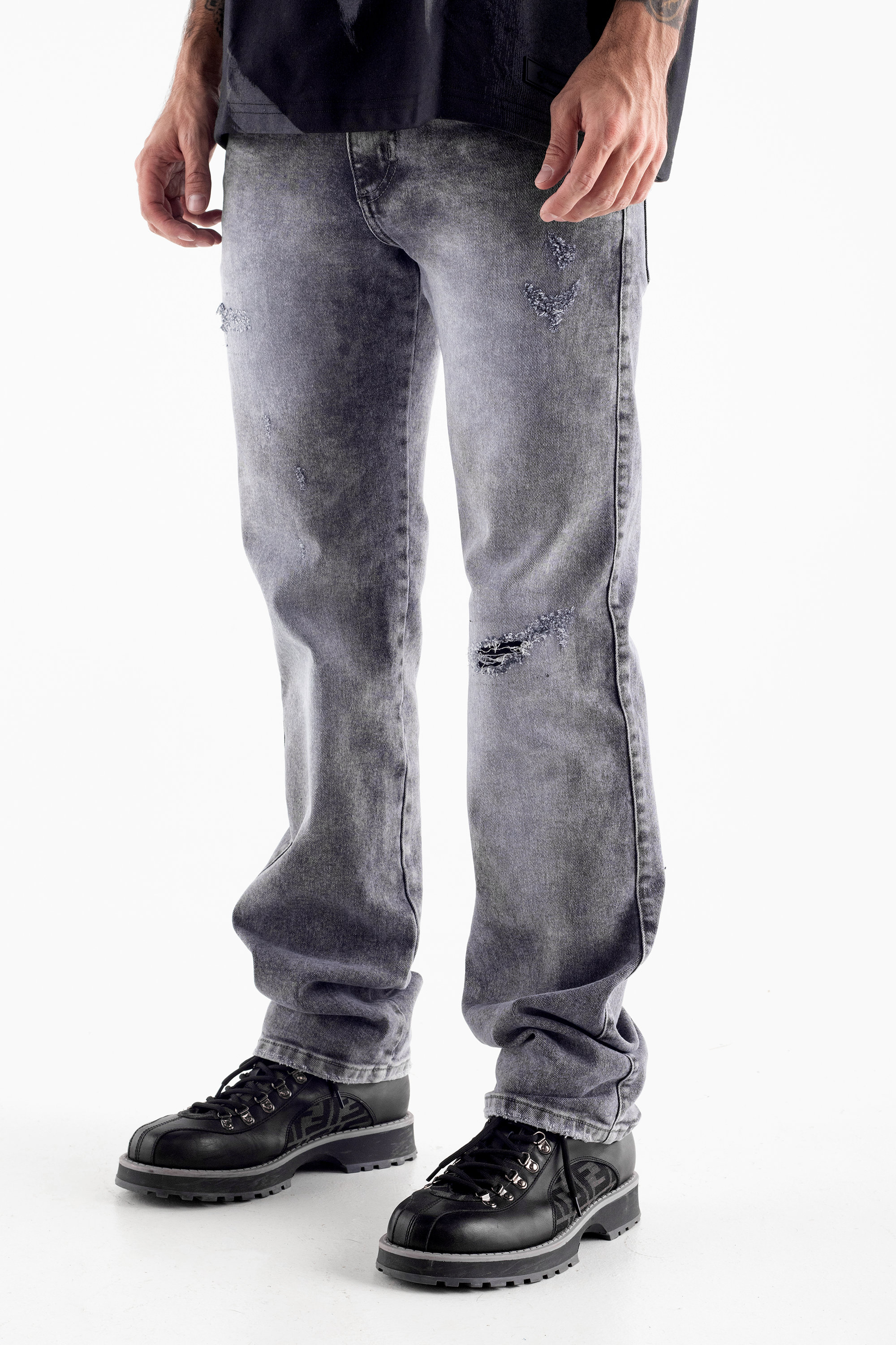 Jeans Rude Patchwork