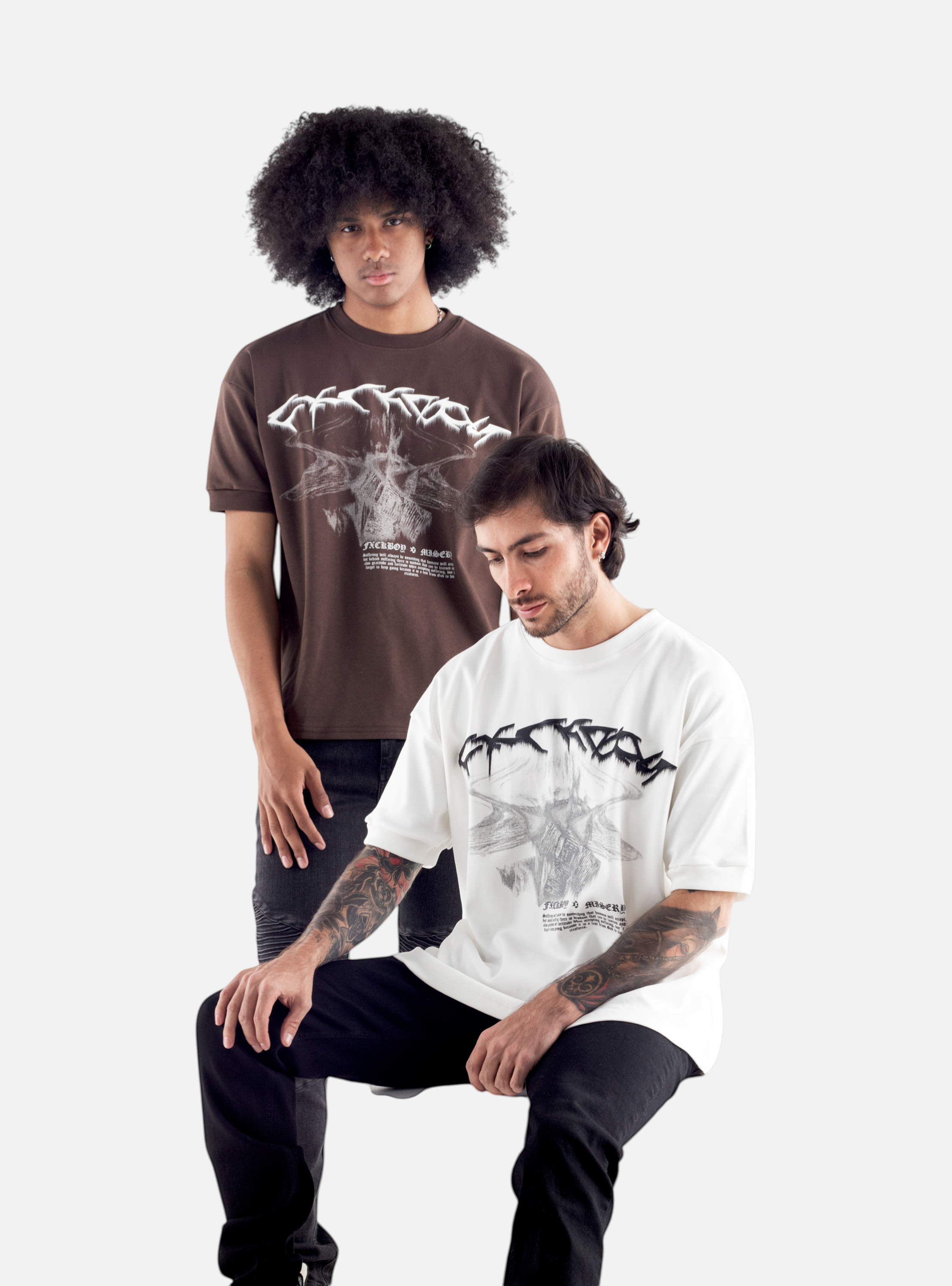 Camiseta Boxy Misery One