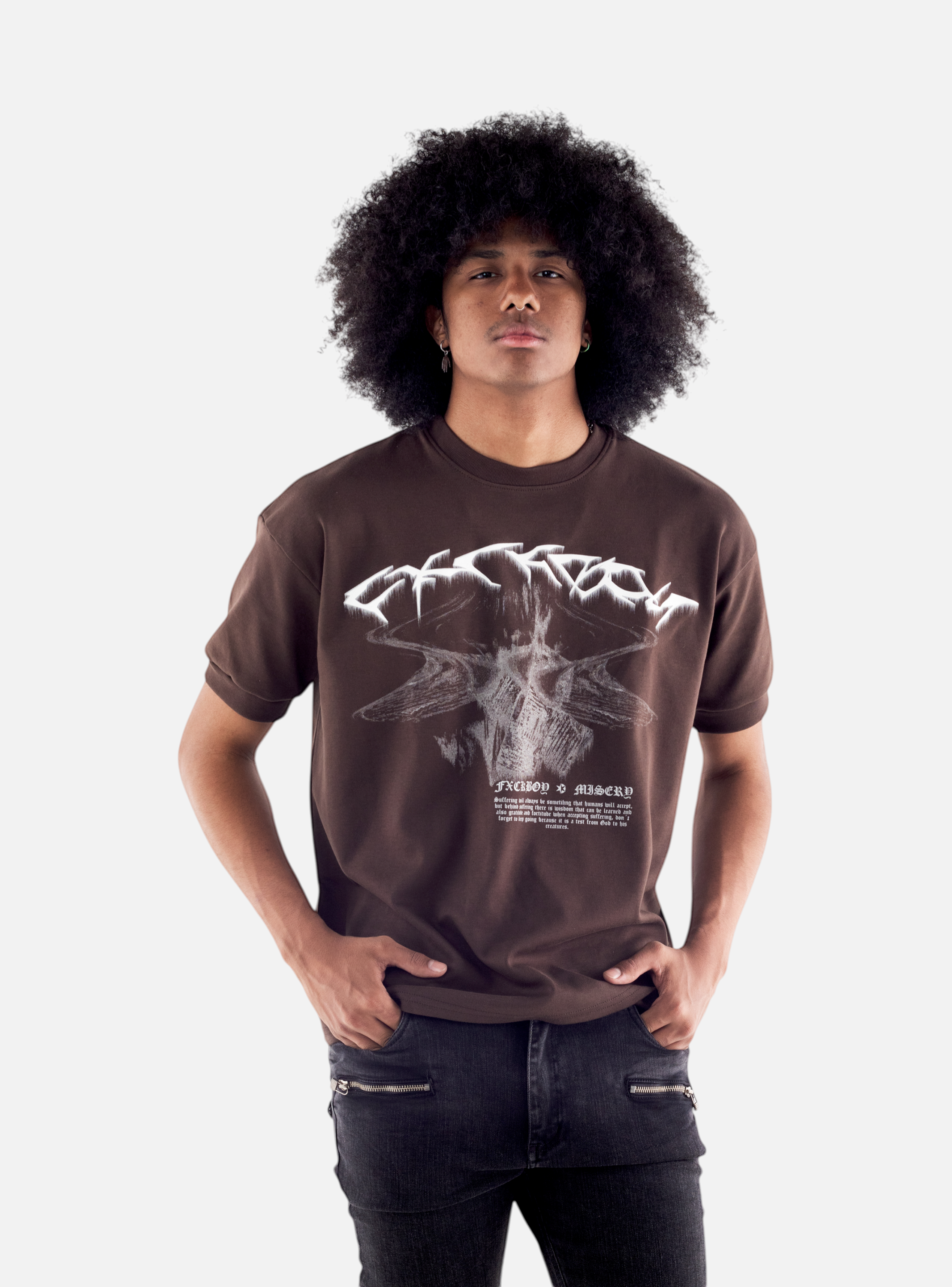 Camiseta Boxy Misery One