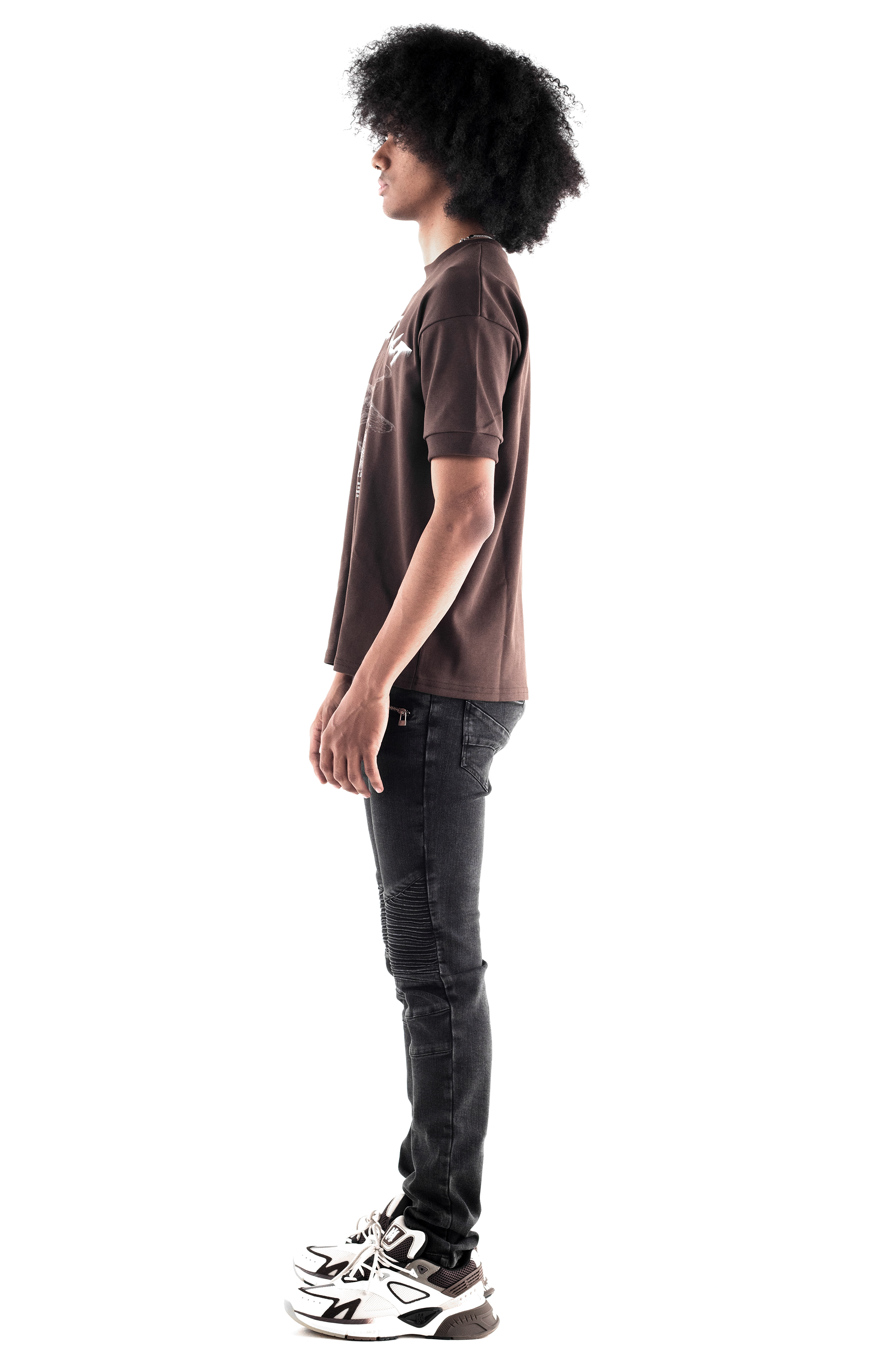 Jeans Biker Zip