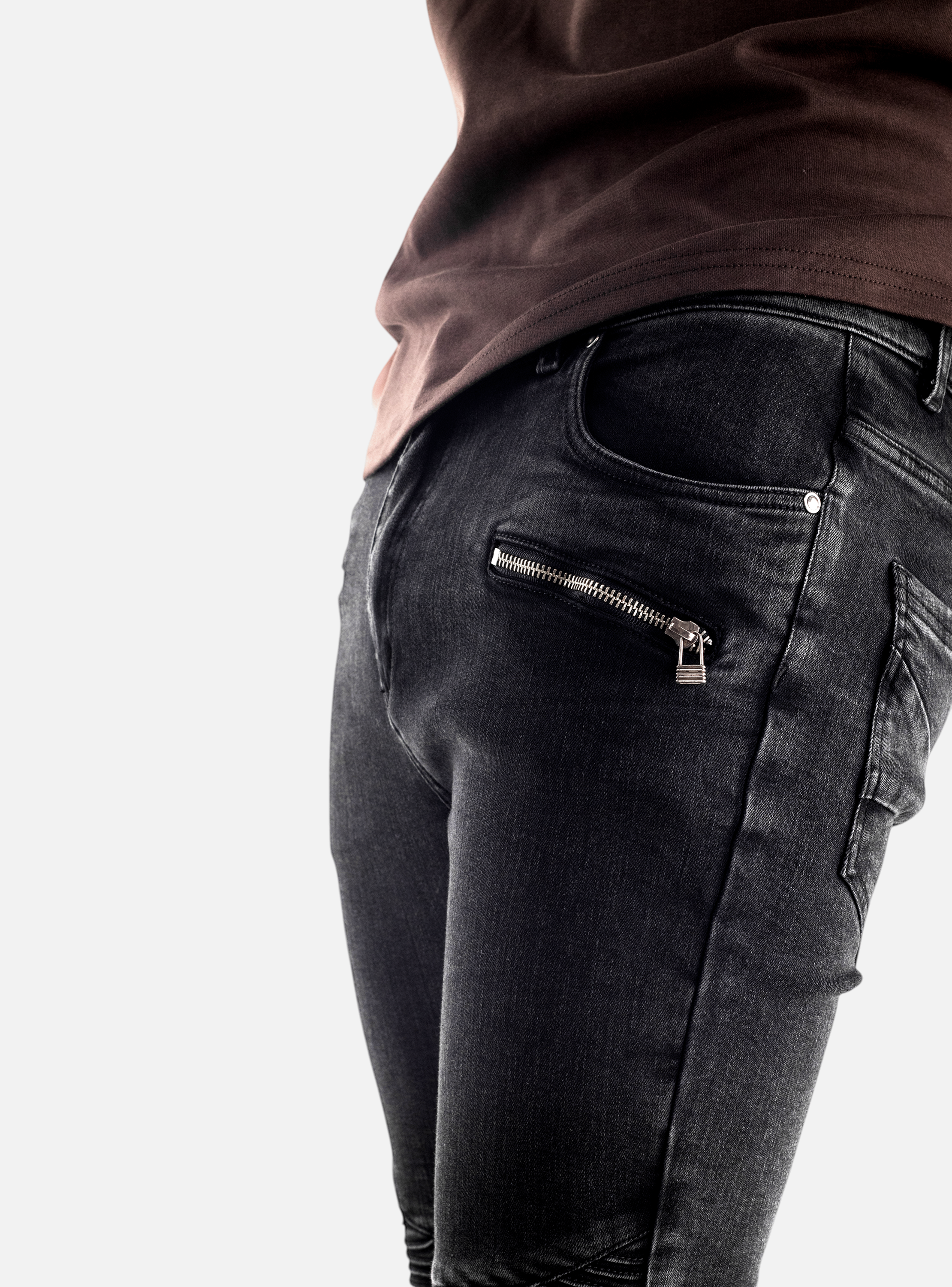 Jeans Skinny Alforzas
