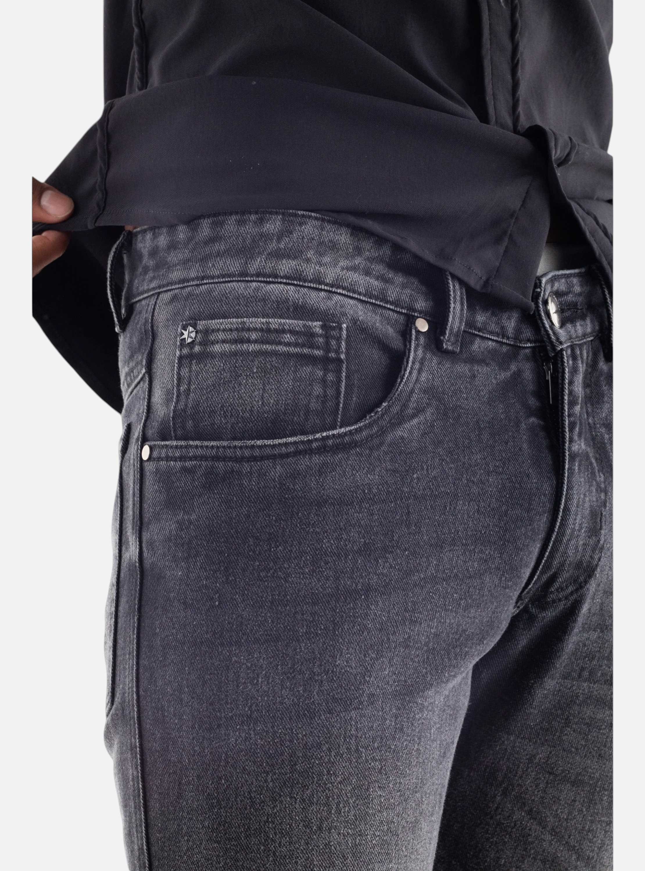Jeans Regular Vintage Deslavado