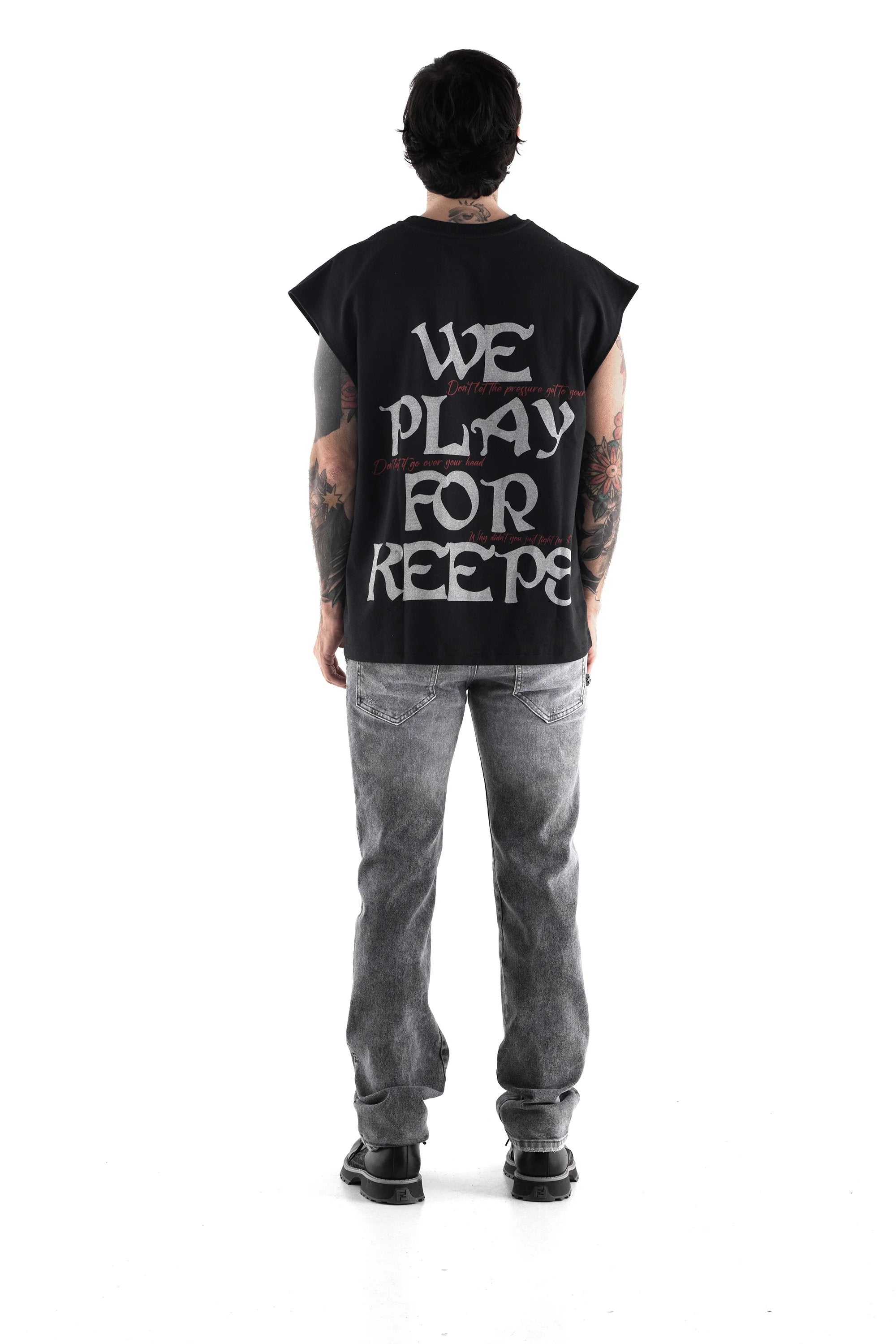 Camisilla Regular We Play for Keeps