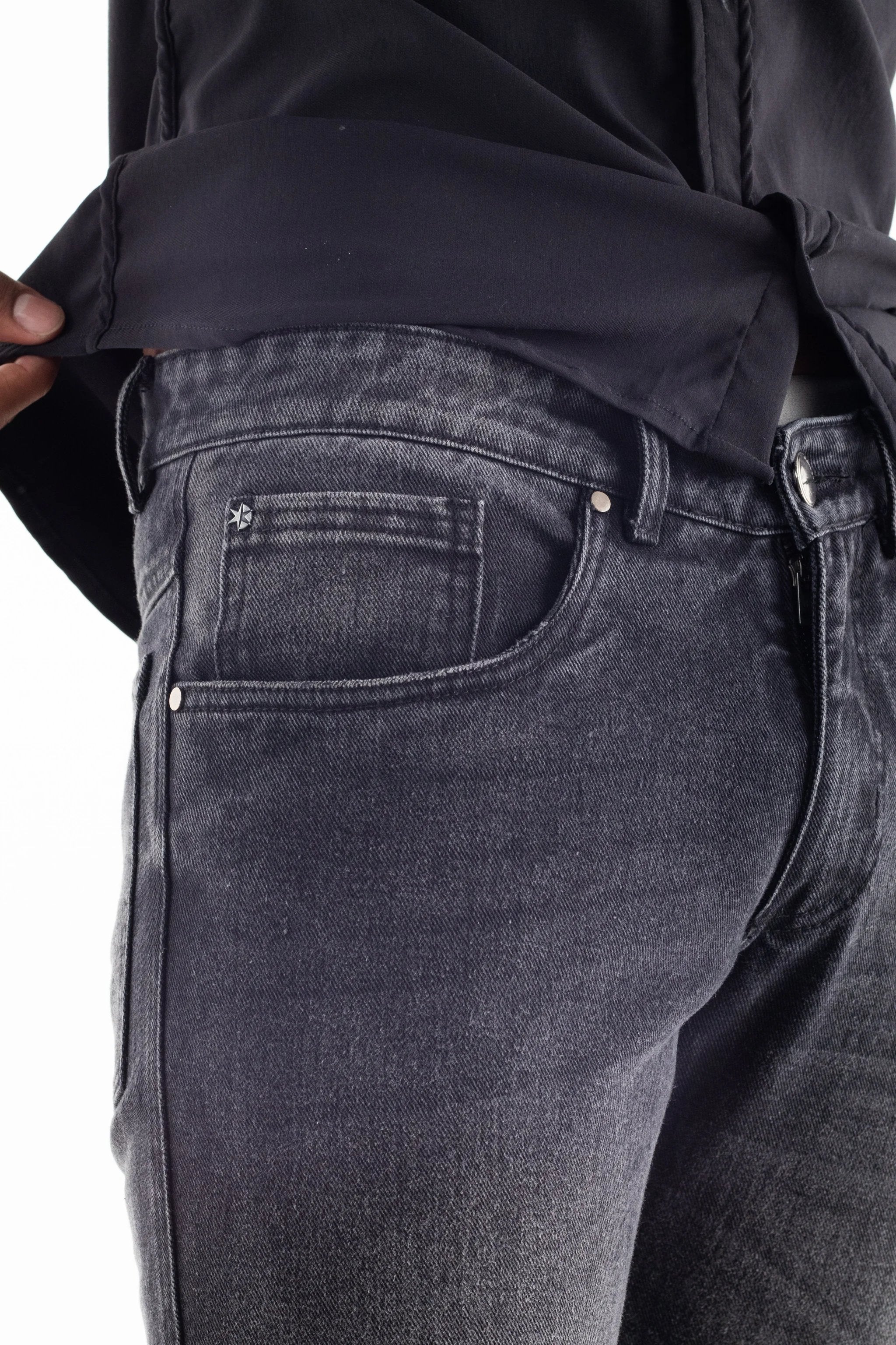 Jeans Regular Vintage Deslavado